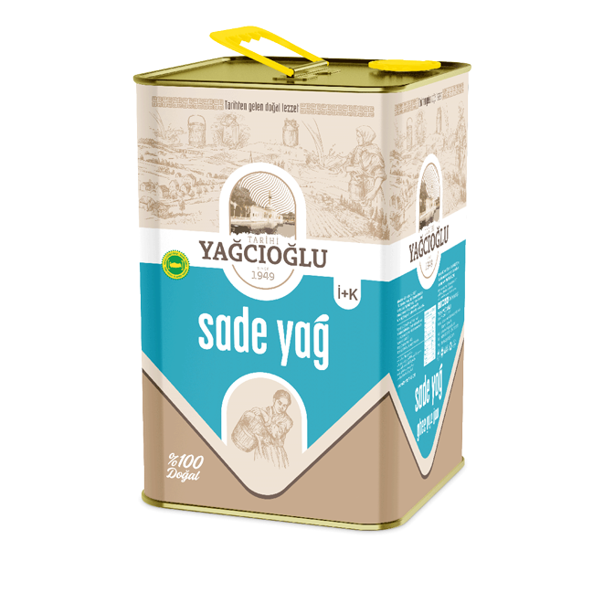 İnek+Koyun Karışık Sade Yağ 17.5 Kg