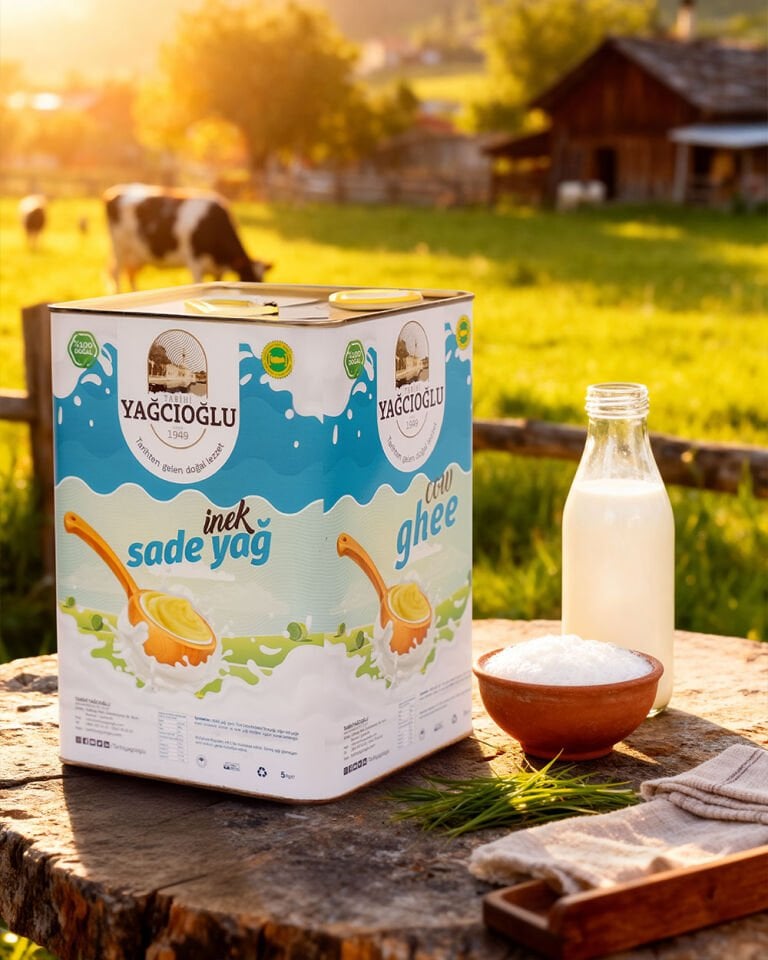 İnek Sade Yağ 5 Kg