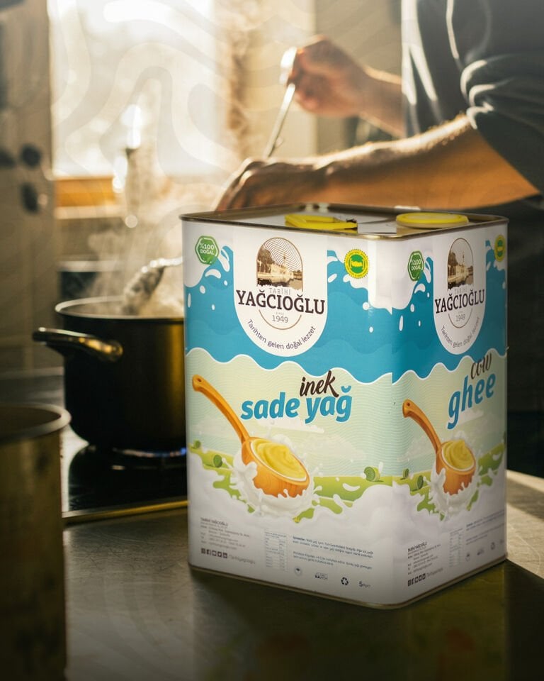 İnek Sade Yağ 5 Kg