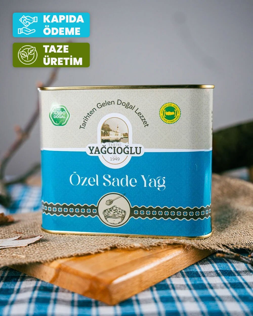 Özel Sade Yağ 1.750gr