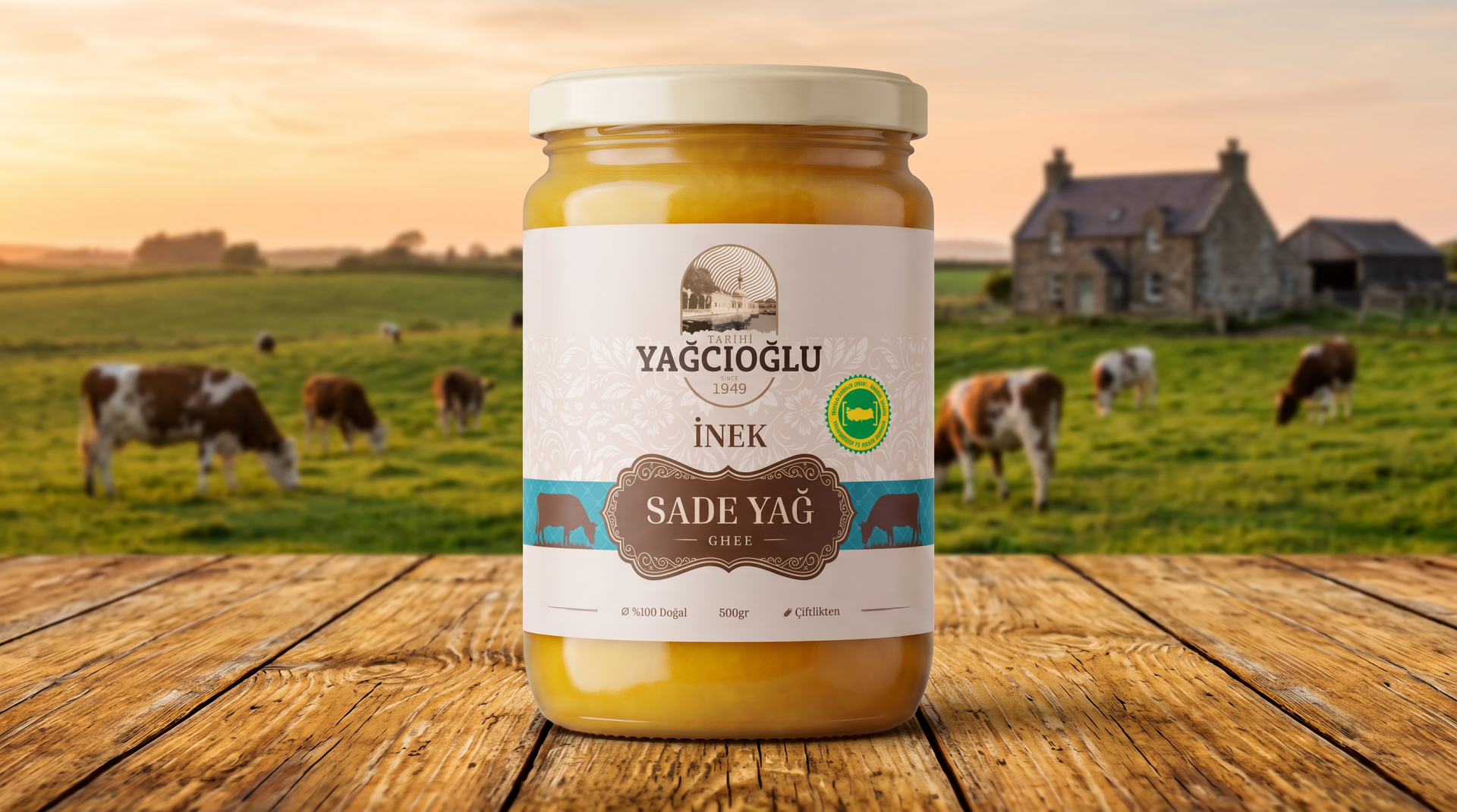 İnek Sadeyağ 500 Gram